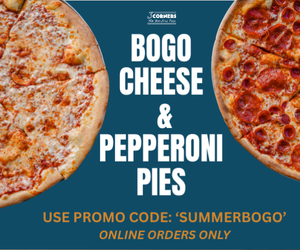 3 Corners Pizza Summer Deals